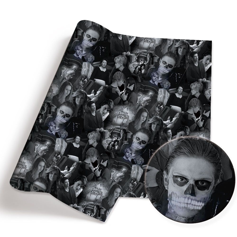 printed fabric 140x50cm