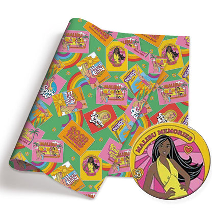 printed fabric 140x50cm