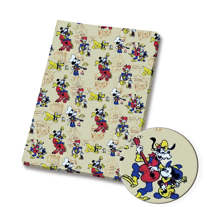 printed fabric 140x50cm