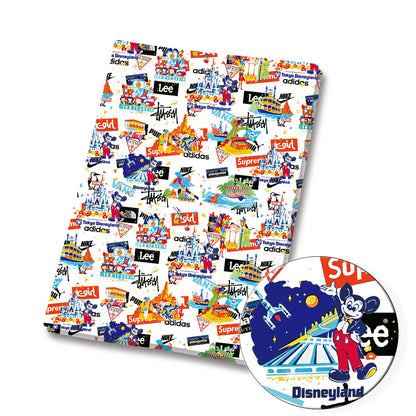 printed fabric 140x50cm