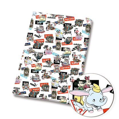 printed fabric 140x50cm