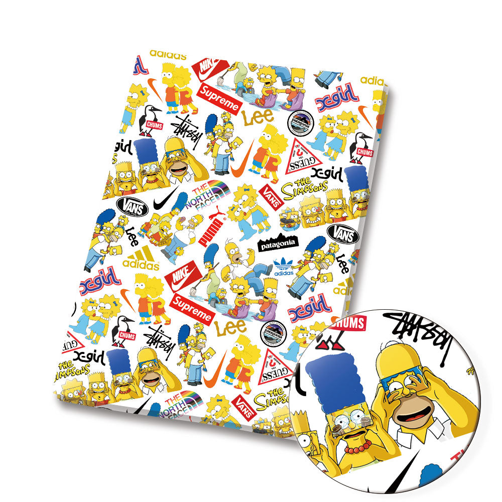 printed fabric 140x50cm