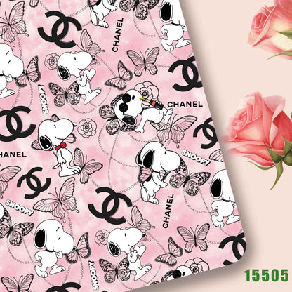 printed fabric 140x50cm15501