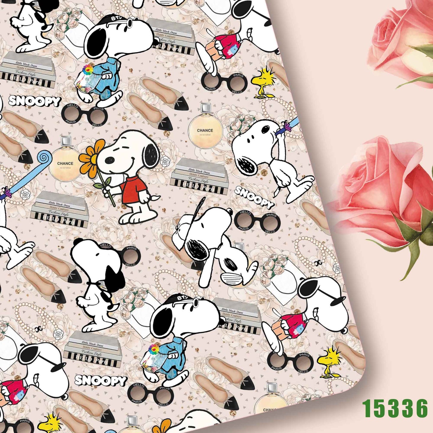 printed fabric 140x50cm15332