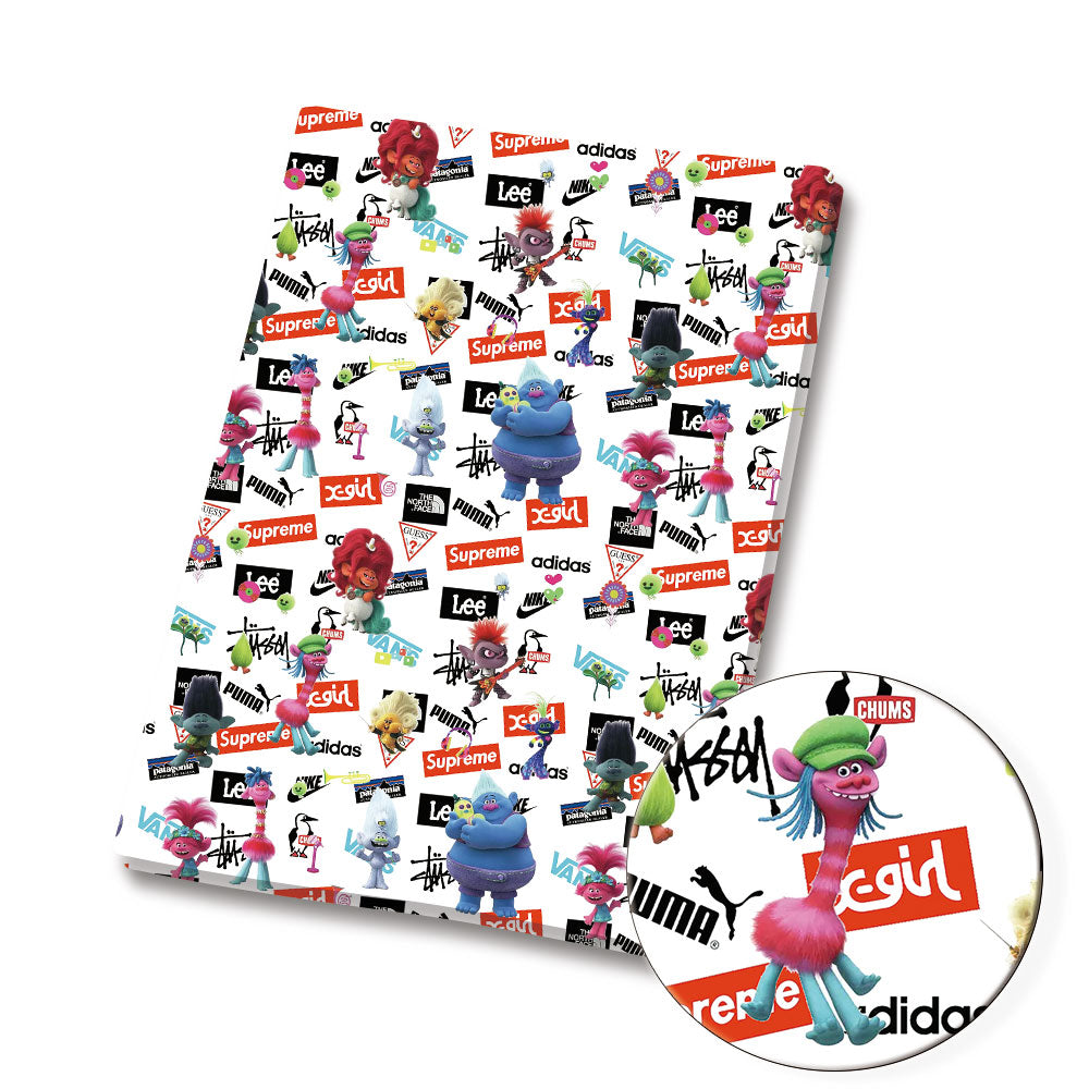 printed fabric 140x50cm