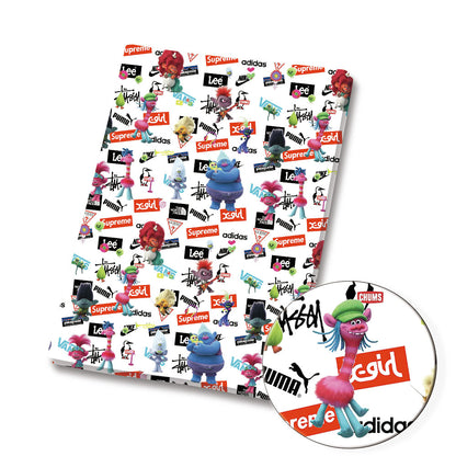 printed fabric 140x50cm