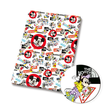 printed fabric 140x50cm