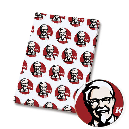 printed fabric 140x50cm