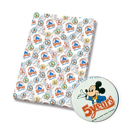 printed fabric 140x50cm