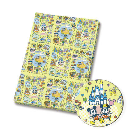 printed fabric 140x50cm