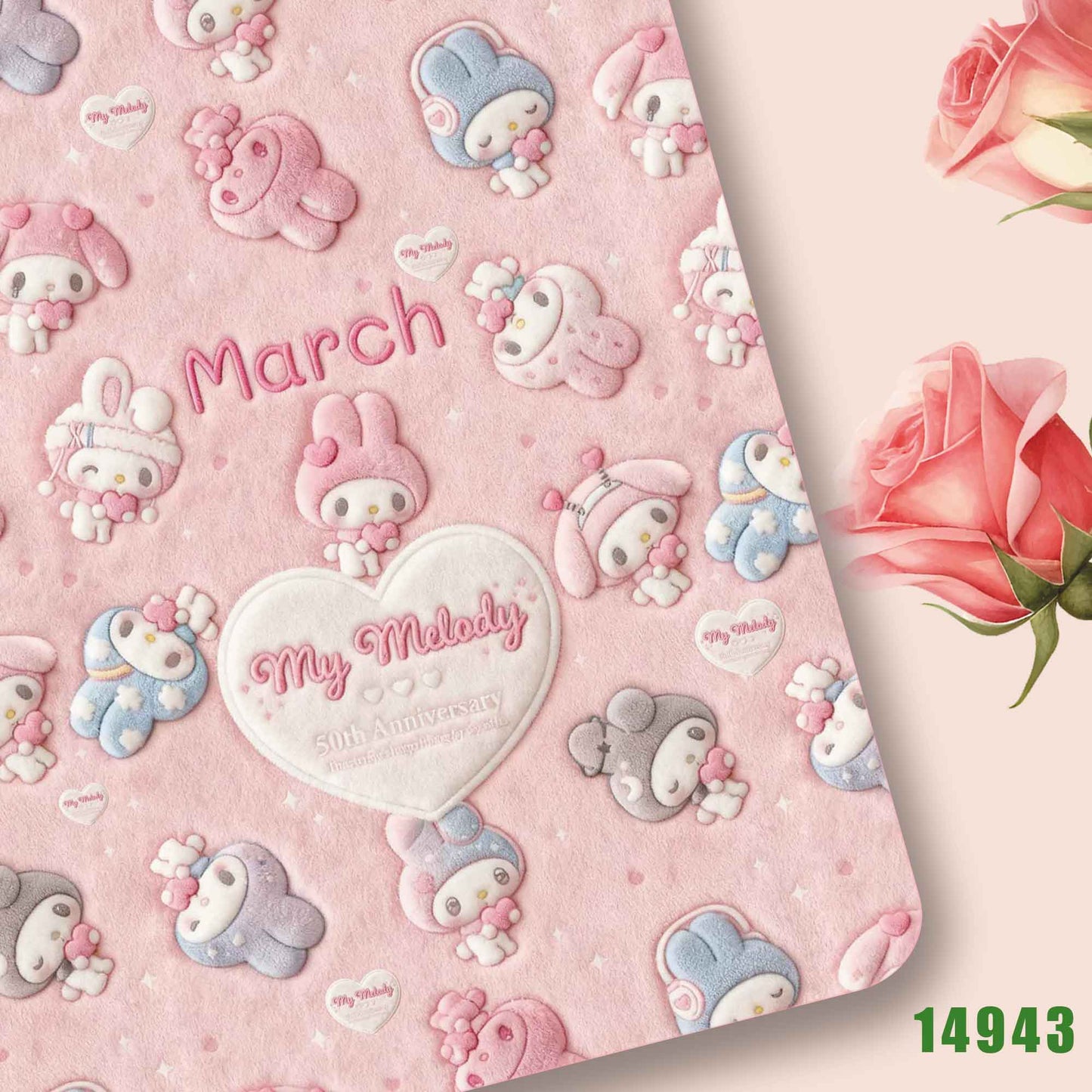 printed fabric 140x50cm14940