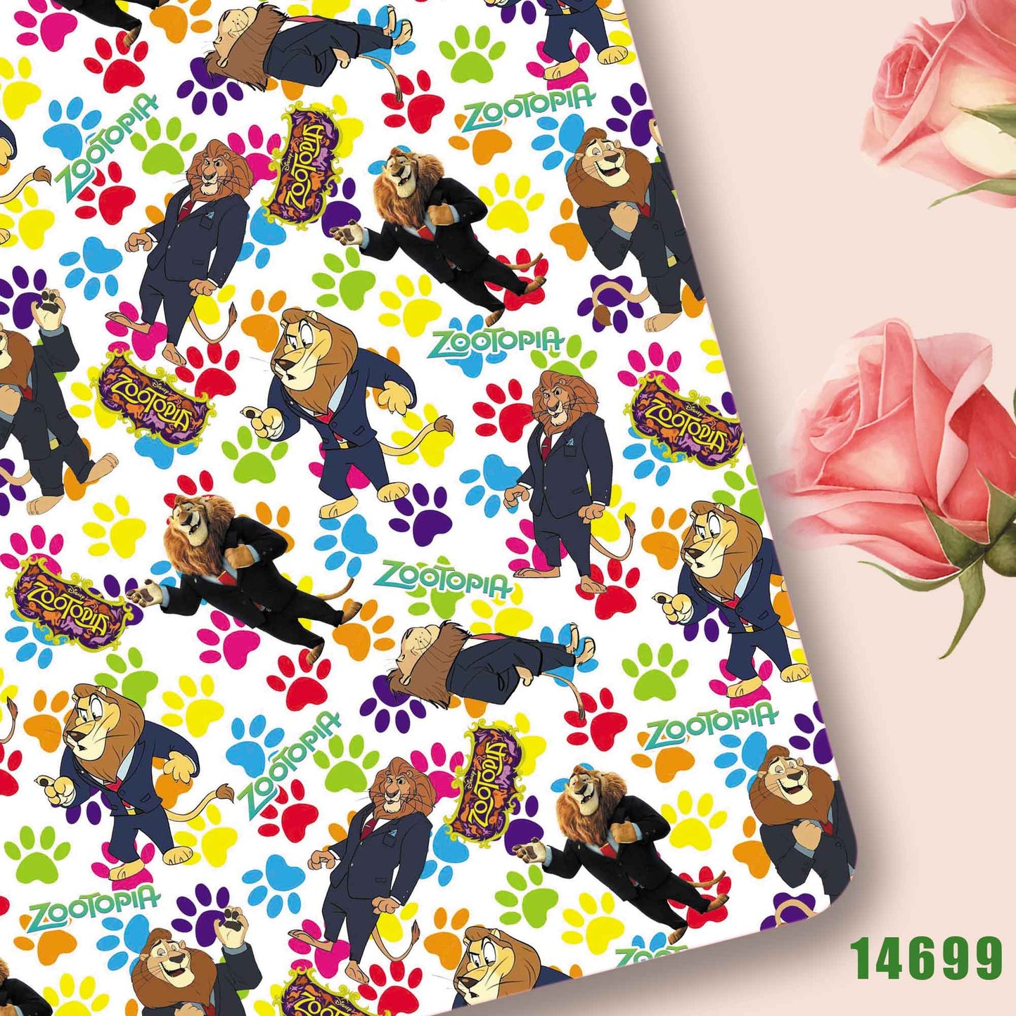 printed fabric 140x50cm14697