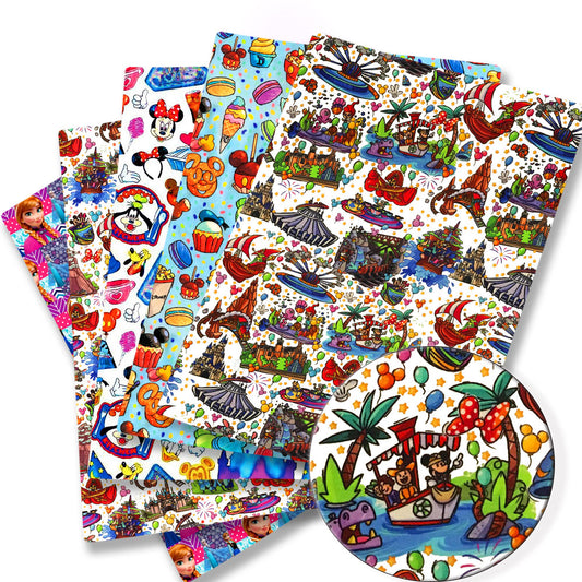 printed fabric 140x50cm