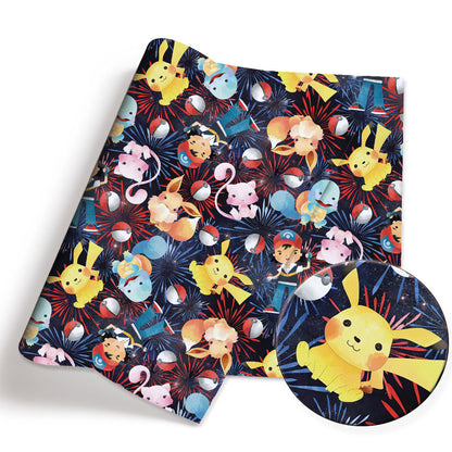 printed fabric 140x50cm