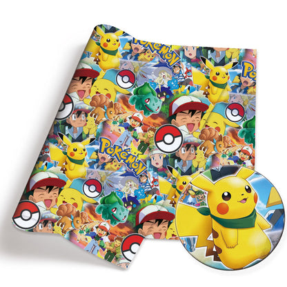 printed fabric 140x50cm