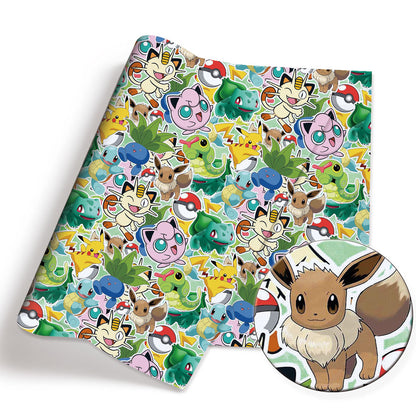 printed fabric 140x50cm