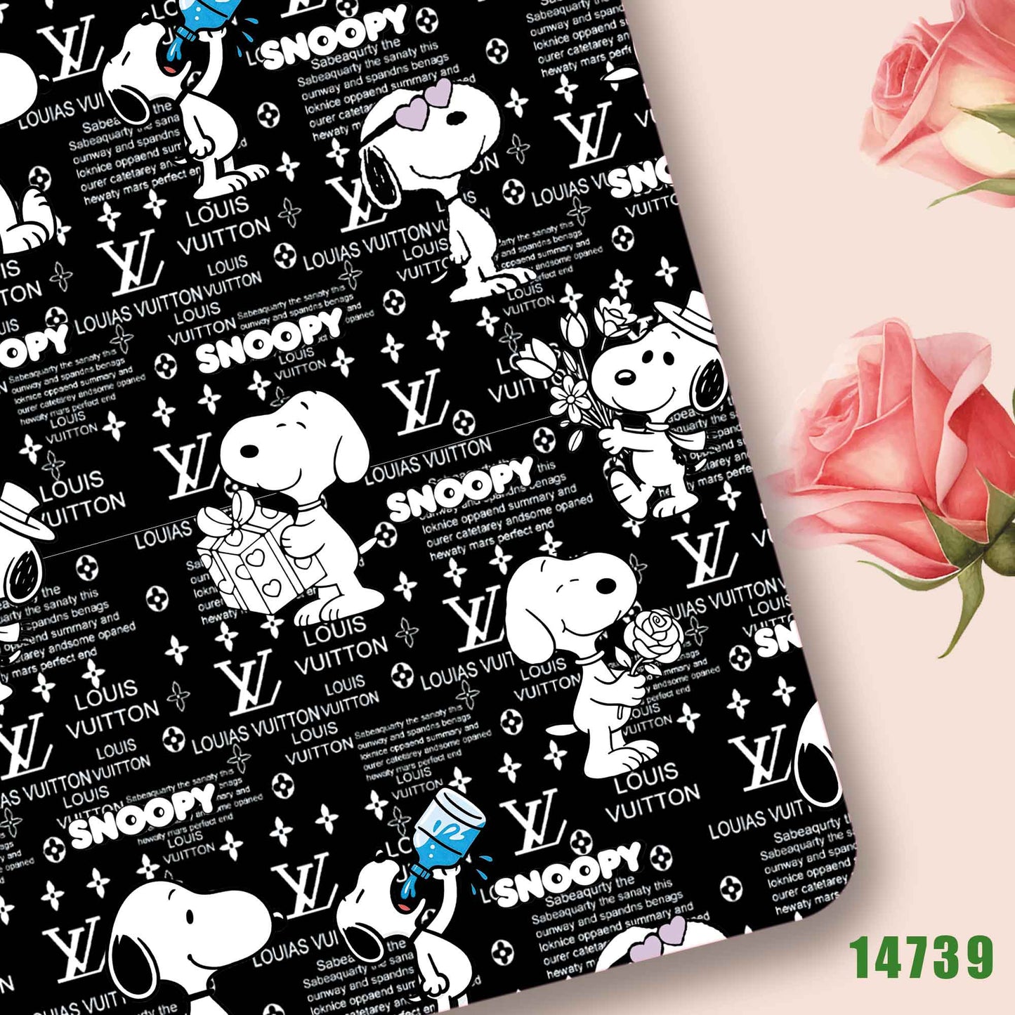 printed fabric 140x50cm14737