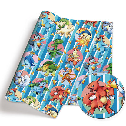 printed fabric 140x50cm