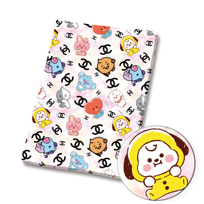 printed fabric 140x50cm