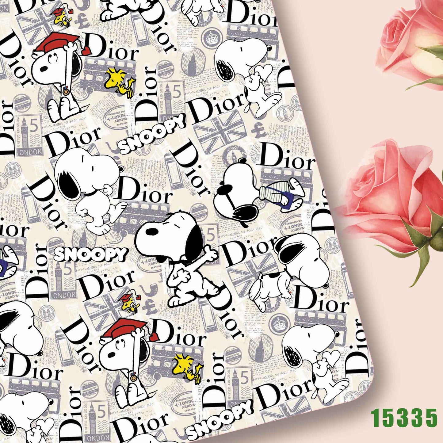 printed fabric 140x50cm15332