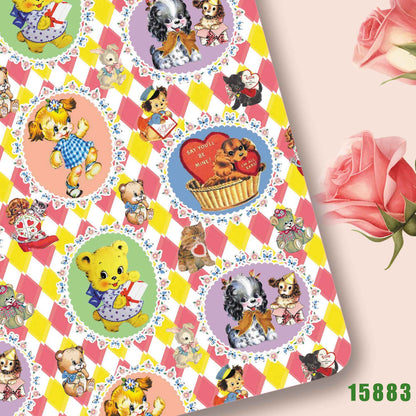 printed fabric 140x50cm15880