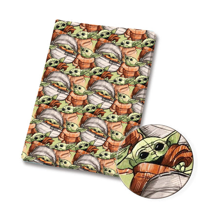 printed fabric 140x50cm