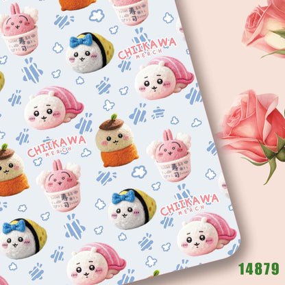 printed fabric 140x50cm14829