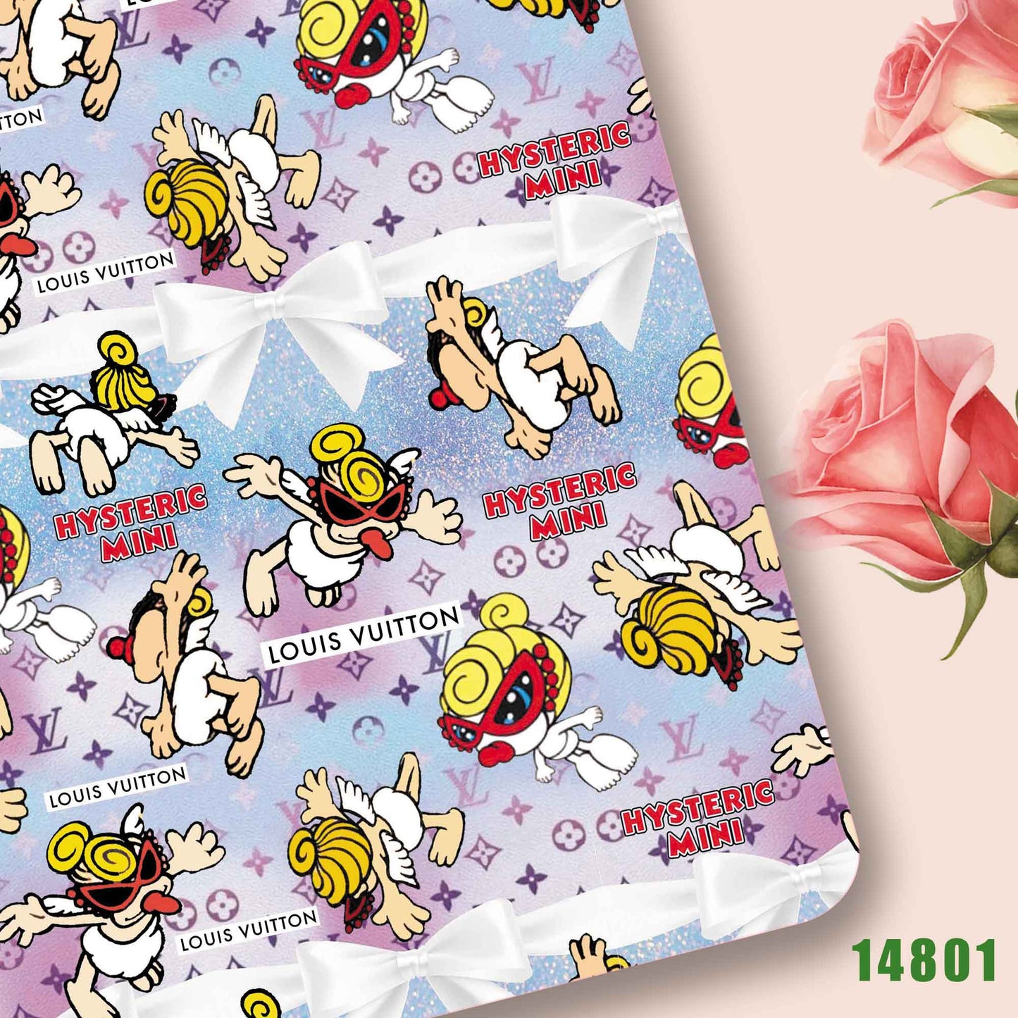 printed fabric 140x50cm14799