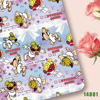 printed fabric 140x50cm14799