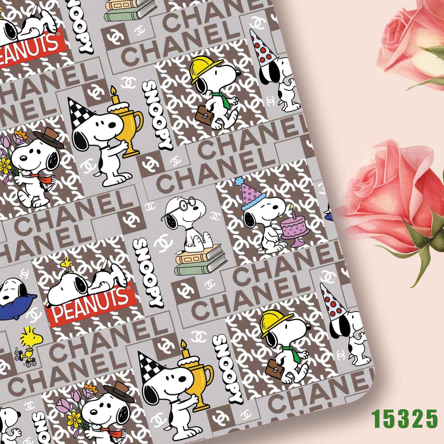 printed fabric 140x50cm15322