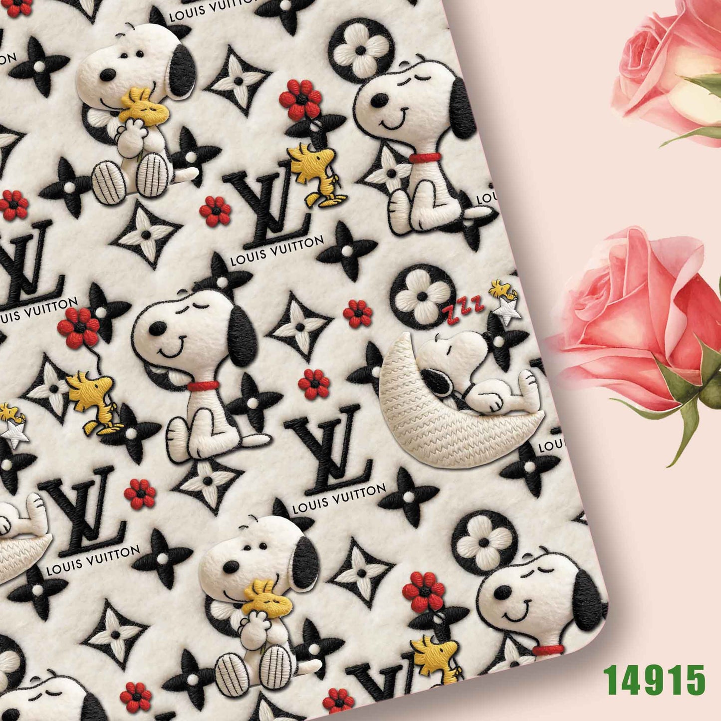 printed fabric 140x50cm14910
