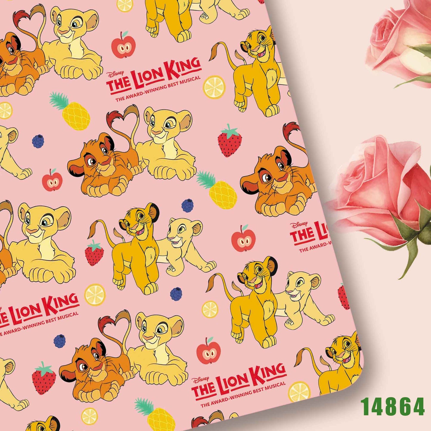 printed fabric 140x50cm14860