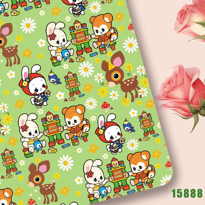 printed fabric 140x50cm15880
