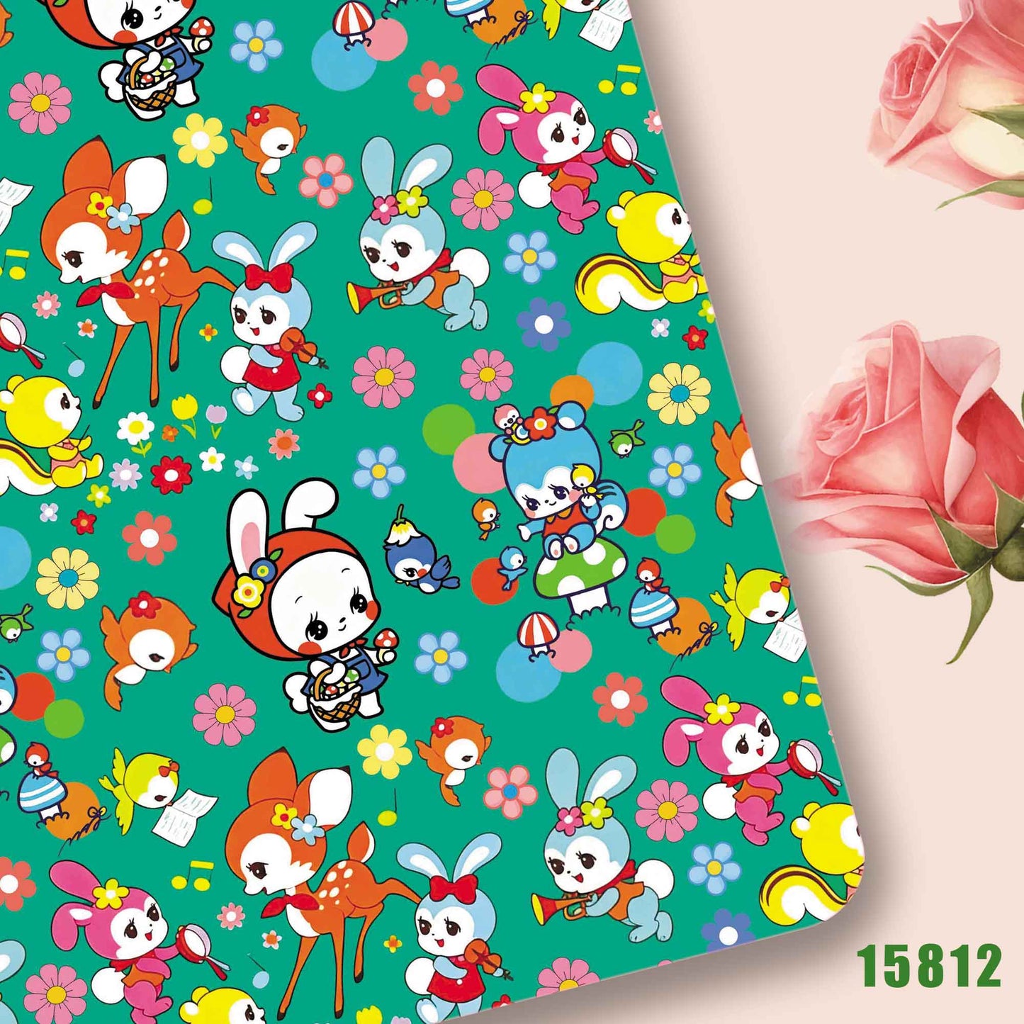 printed fabric 140x50cm15804