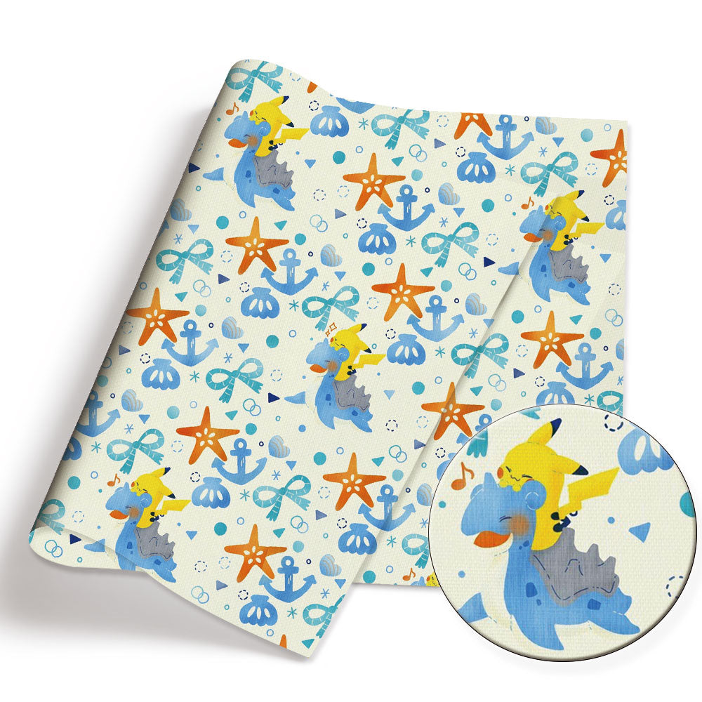 printed fabric 140x50cm