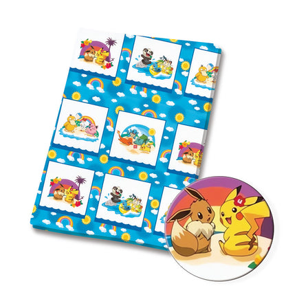 printed fabric 140x50cm