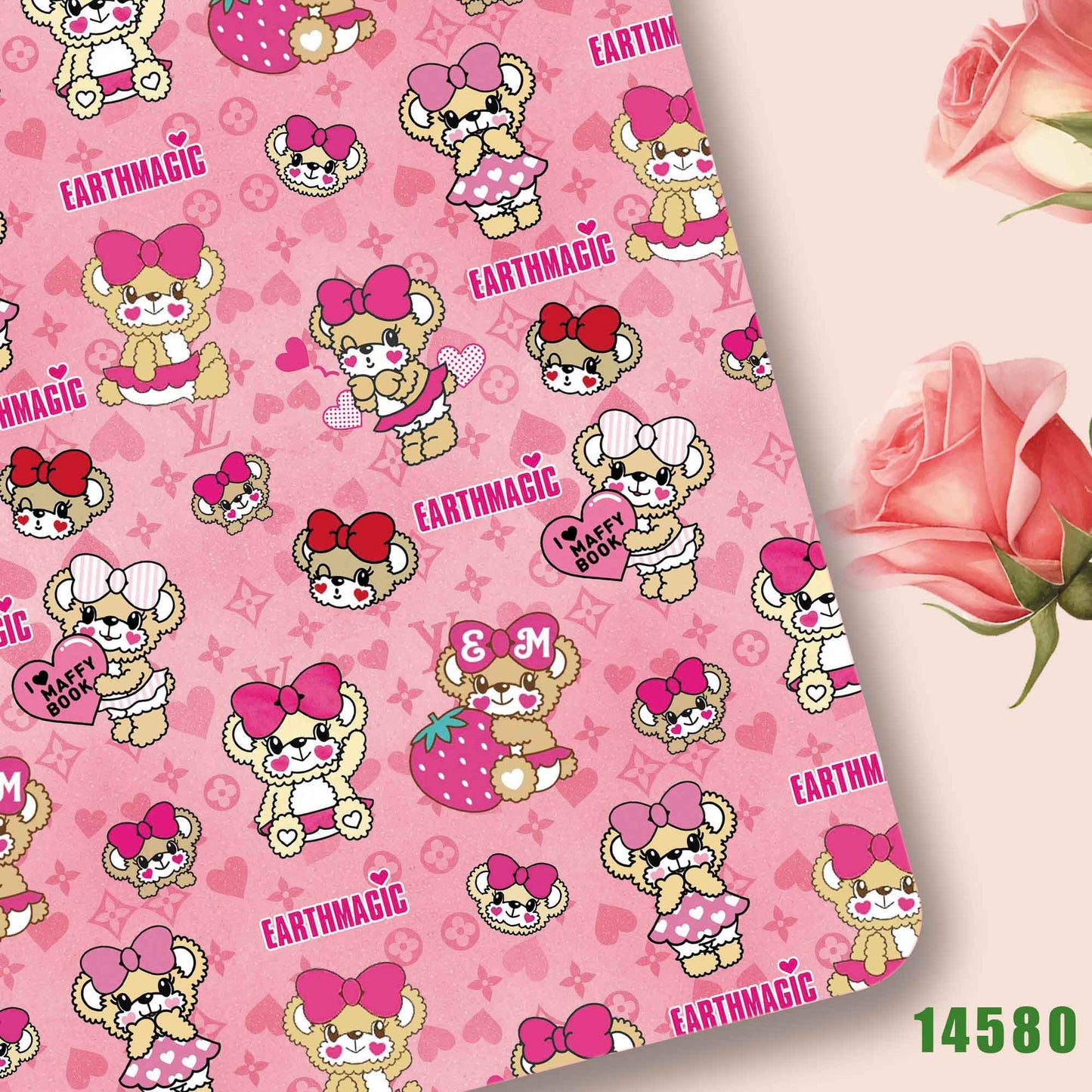 printed fabric 140x50cm14576