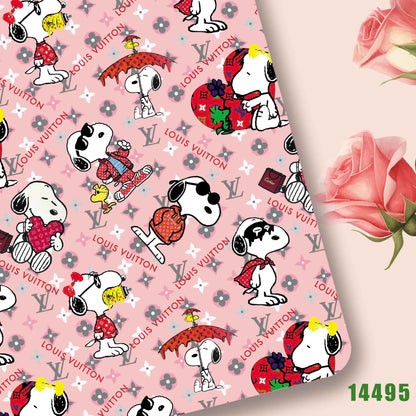 printed fabric 140x50cm14491
