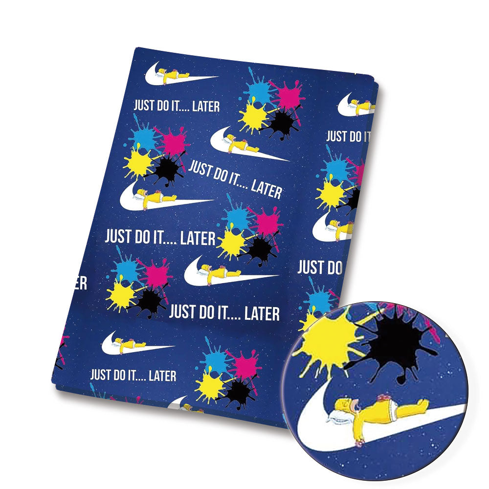 printed fabric 140x50cm