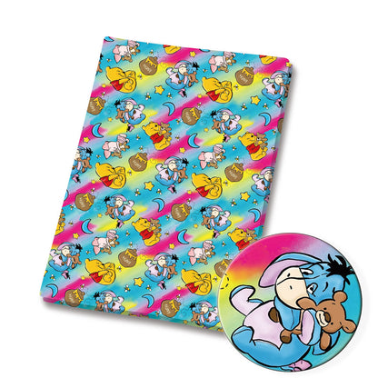 printed fabric 140x50cm