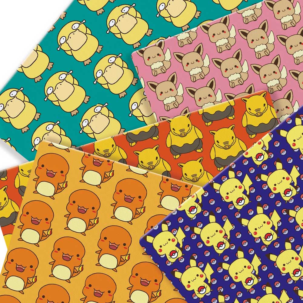 printed fabric 140x50cm