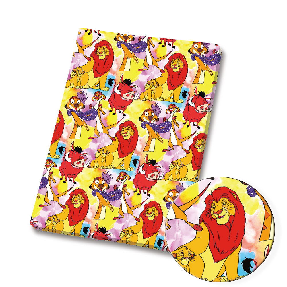 printed fabric 140x50cm