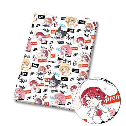 printed fabric 140x50cm