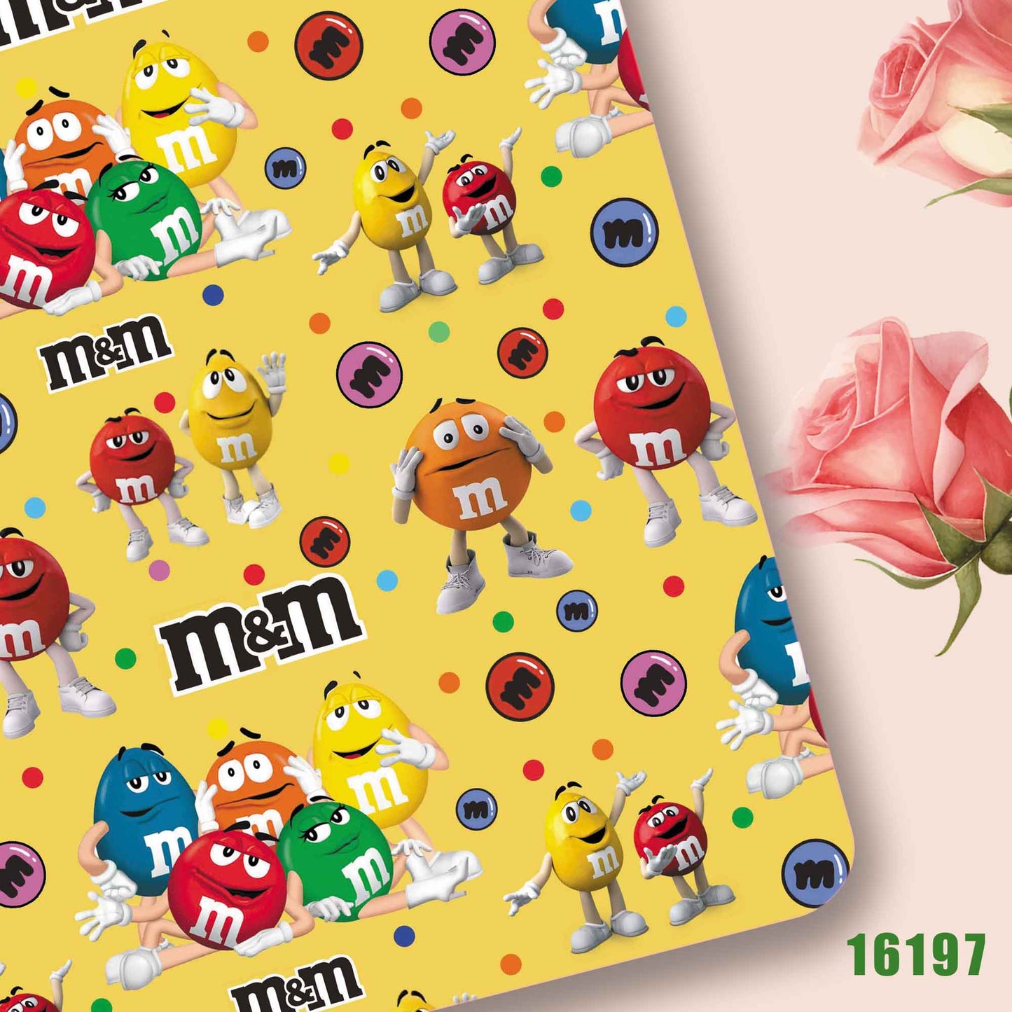 printed fabric 140x50cm16195