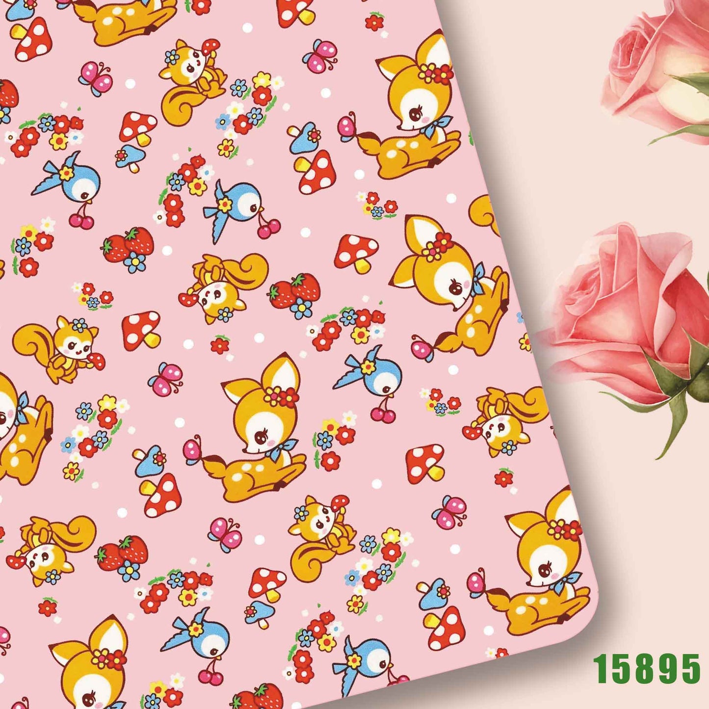 printed fabric 140x50cm15890