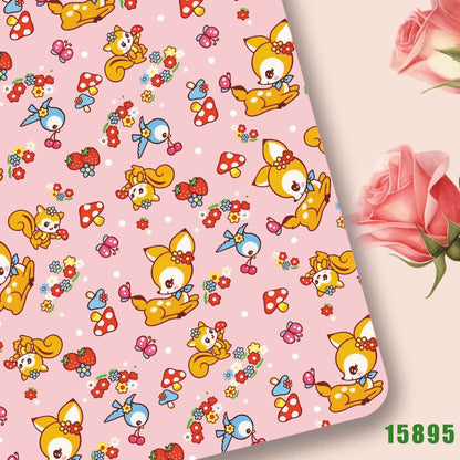 printed fabric 140x50cm15890