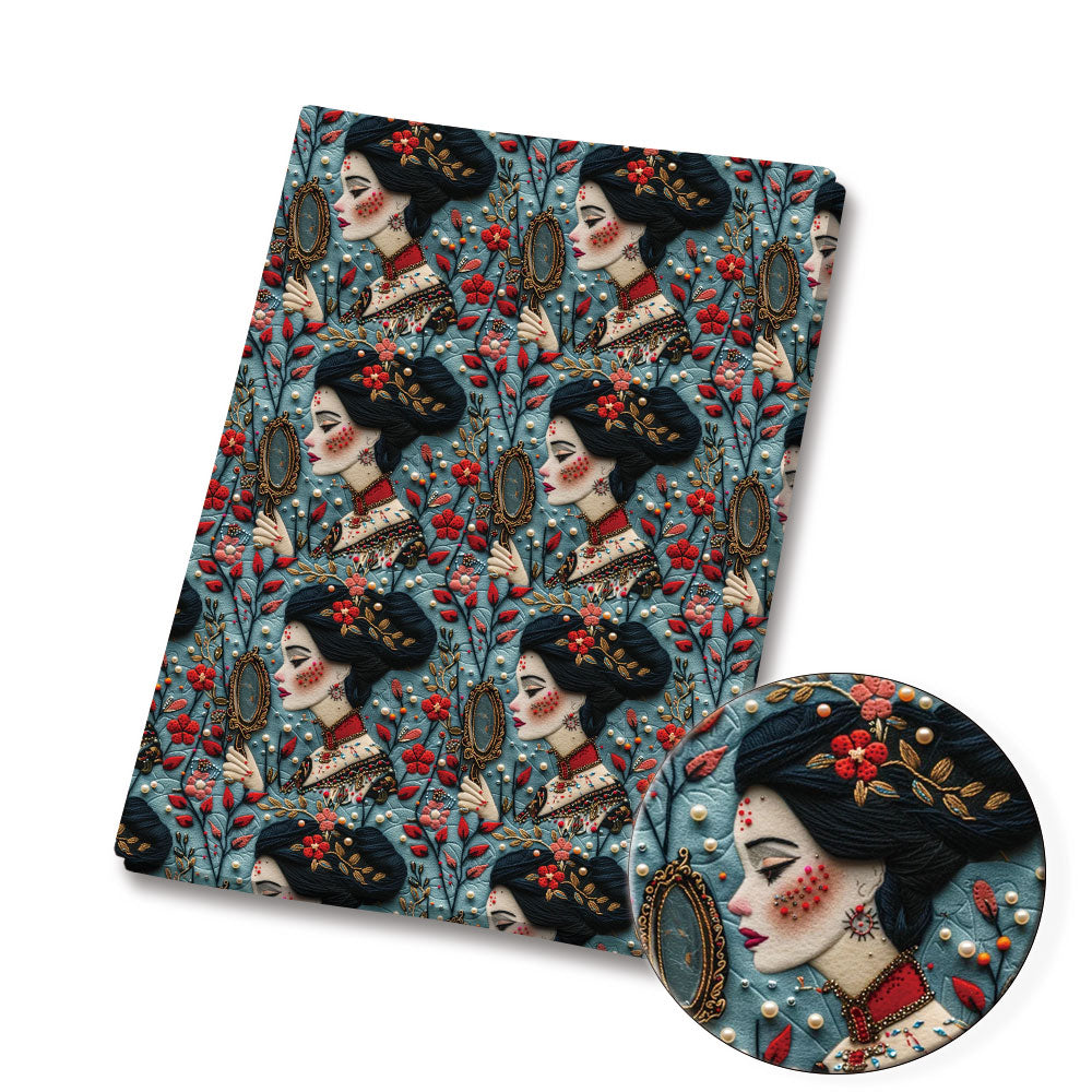 printed fabric 140x50cm