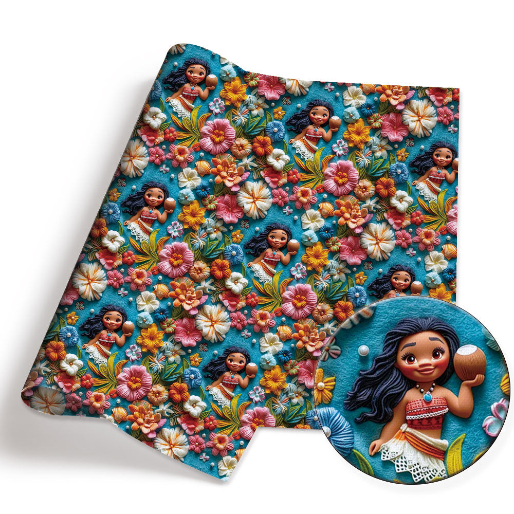 printed fabric 140x50cm