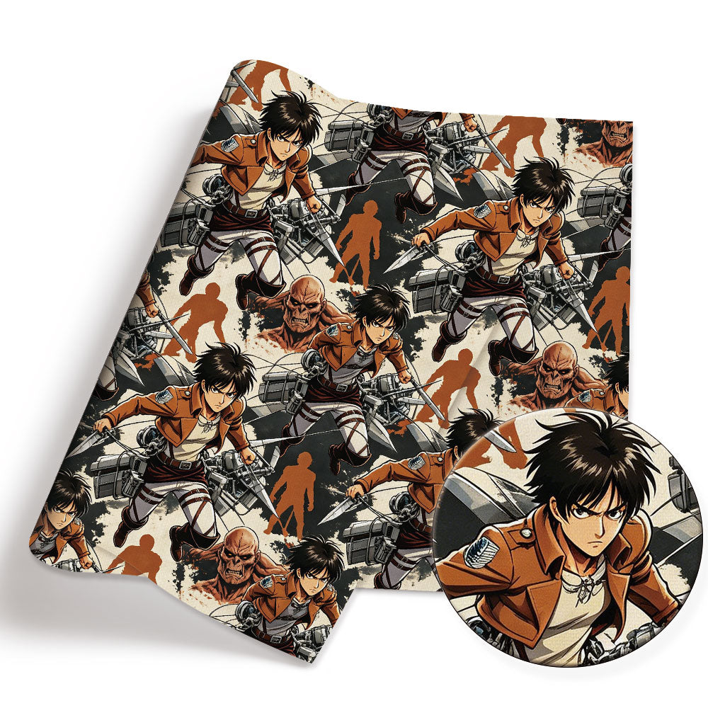 printed fabric 140x50cm51524