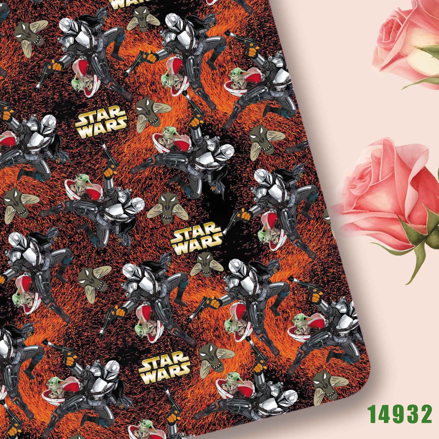 printed fabric 140x50cm14930